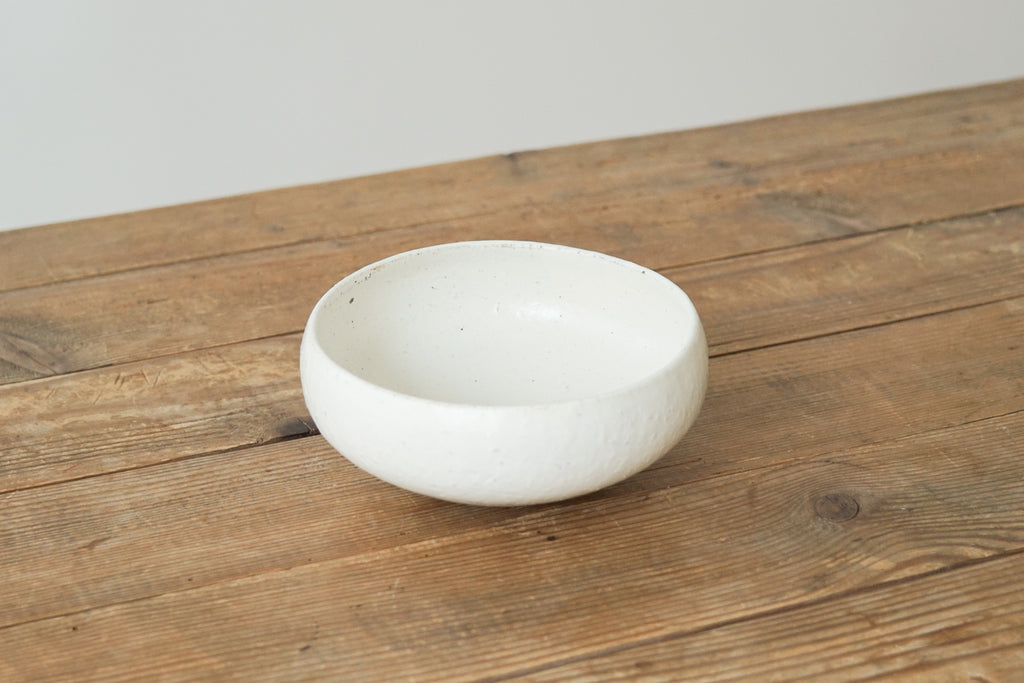 小山乃文彦 粉引 丸鉢