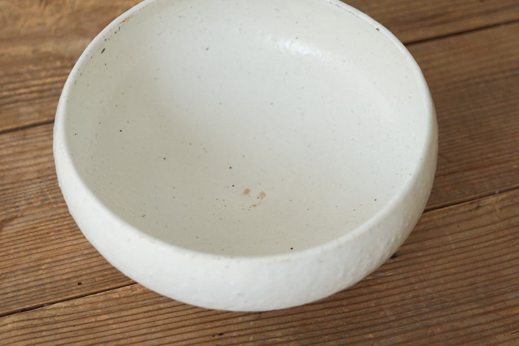 小山乃文彦 粉引 丸鉢
