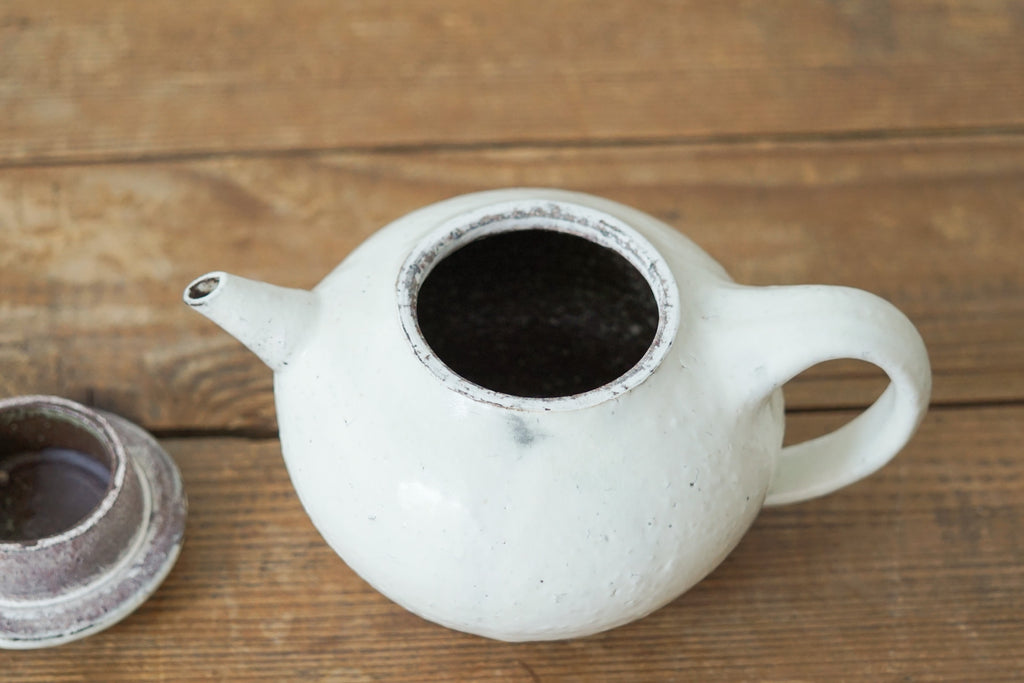 小山乃文彦 粉引 ポット