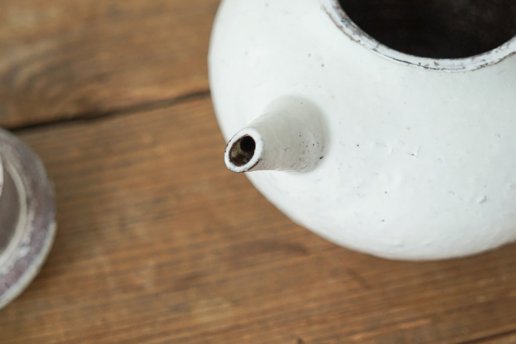 小山乃文彦 粉引 ポット