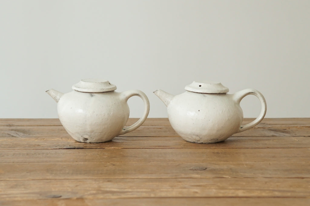 小山乃文彦 粉引 ポット