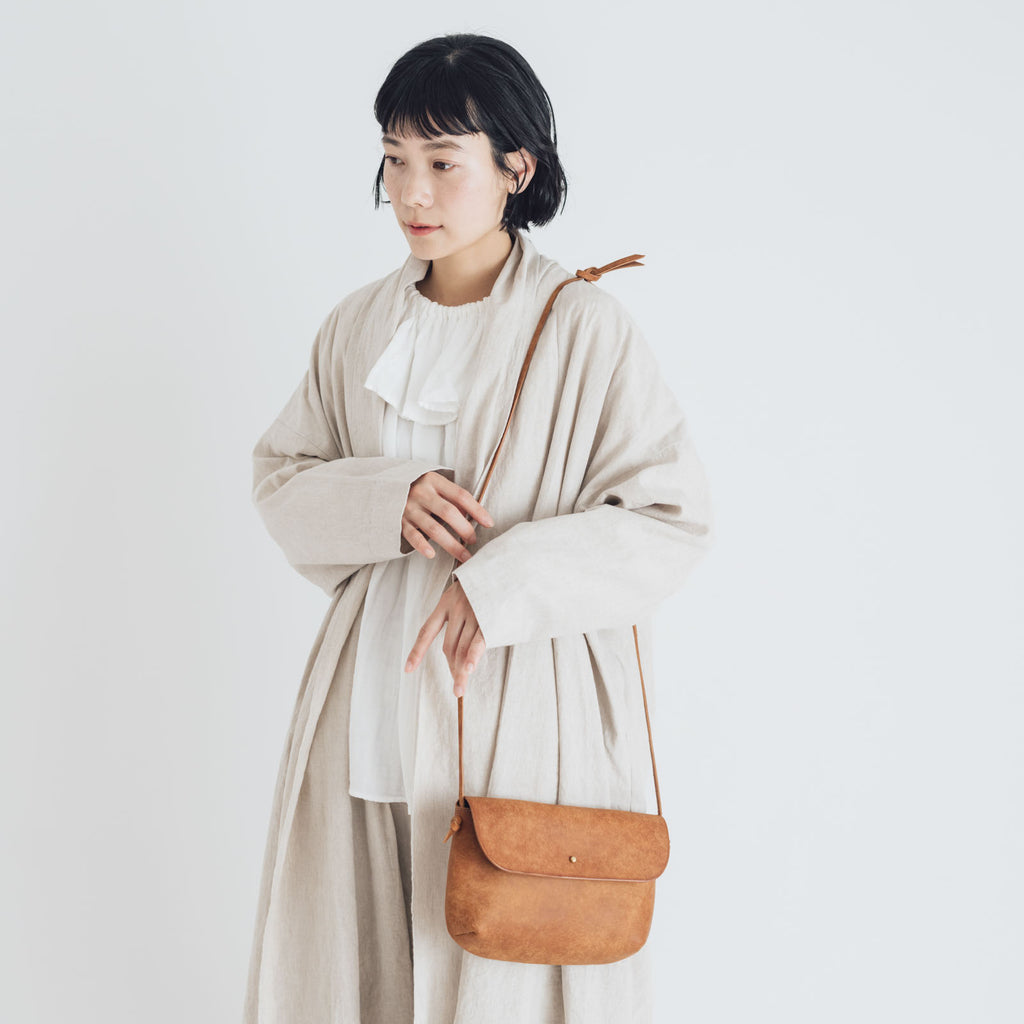 SAFUJI キナリバッグ(マチ深ポケット付)