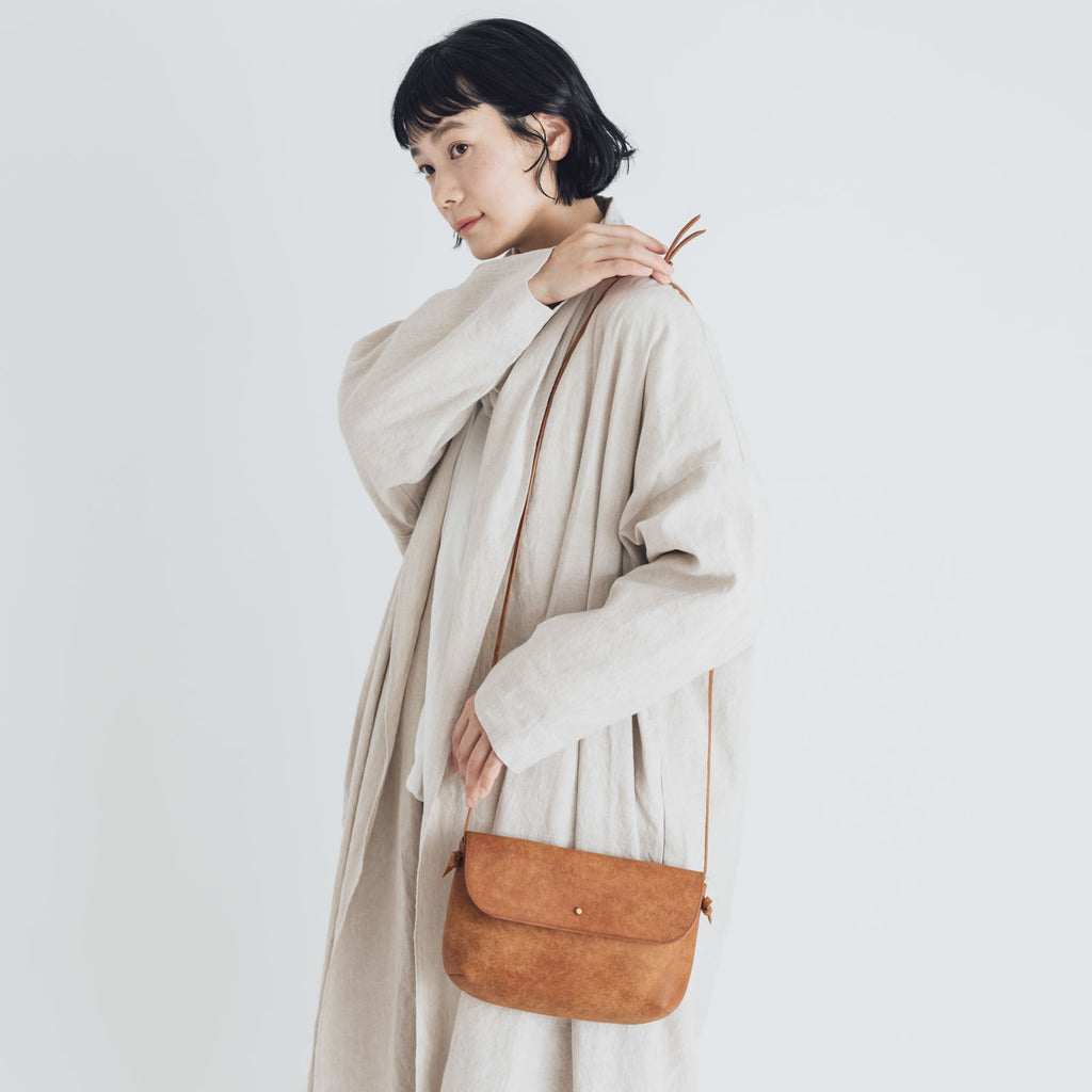 SAFUJI キナリバッグ(マチ深ポケット付)