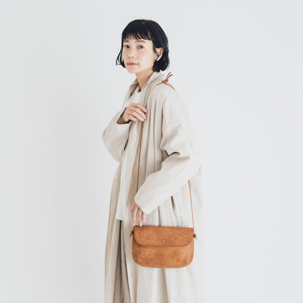 SAFUJI キナリバッグ(マチ深ポケット付)