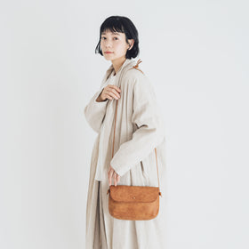 SAFUJI キナリバッグ(マチ深ポケット付)