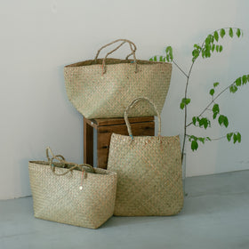 水草かごバッグ