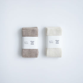 Glück und Gute カシミア混薄手ウォーマー