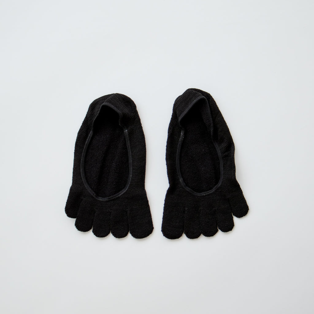 Glück und Gute 五本指 「足の肌着」絹と綿 フットカバー