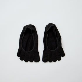 Glück und Gute 五本指 「足の肌着」絹と綿 フットカバー