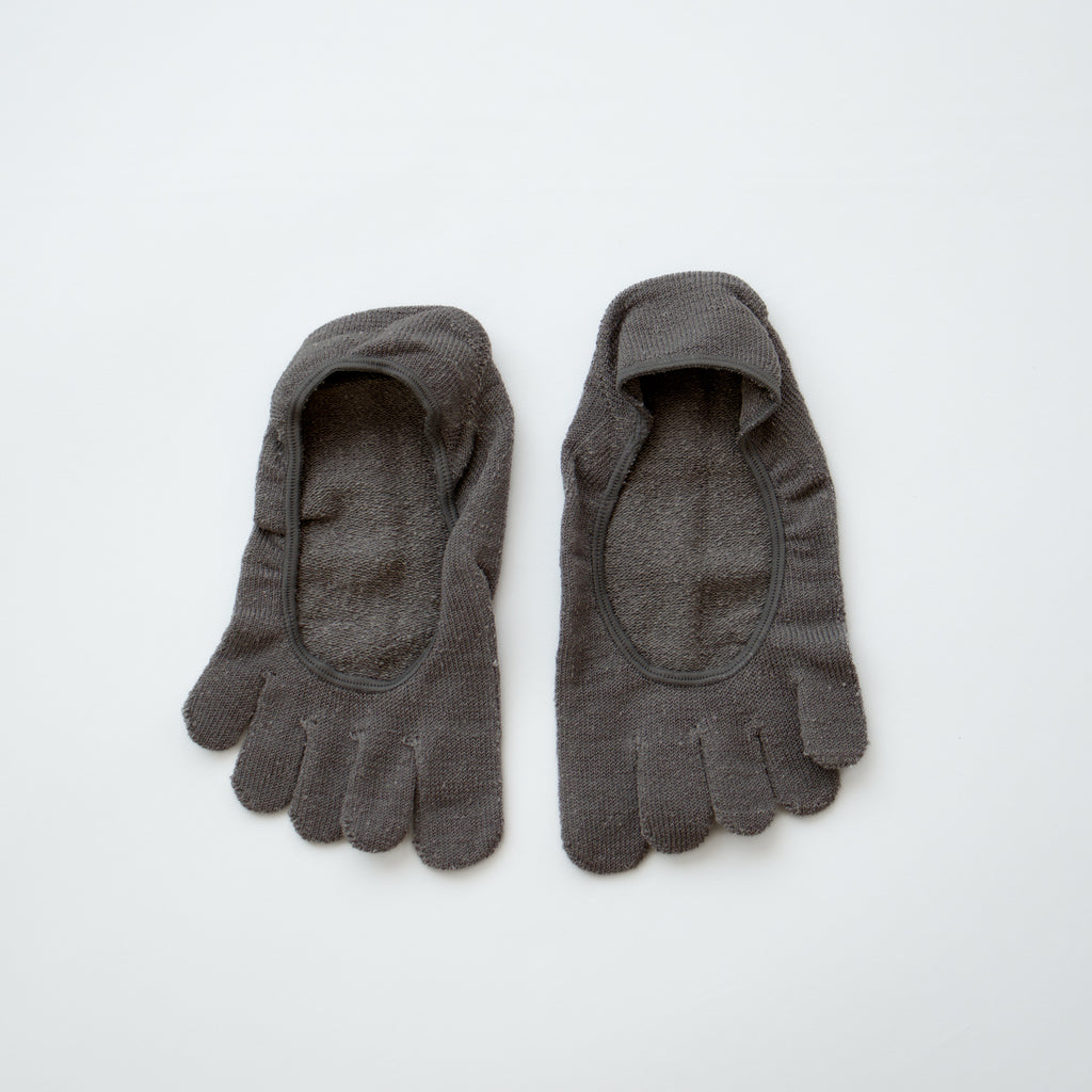 Glück und Gute 五本指 「足の肌着」絹と綿 フットカバー