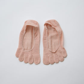 Glück und Gute 五本指 「足の肌着」絹と綿 フットカバー