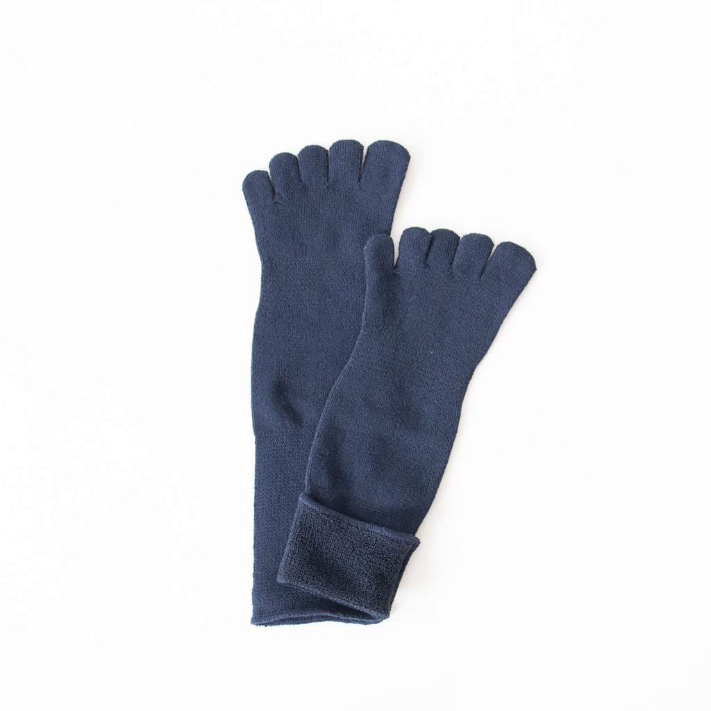 Glück und Gute 五本指「足の肌着」絹と綿 organic cotton