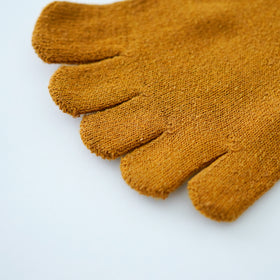 Glück und Gute 五本指「足の肌着」絹と綿 organic cotton