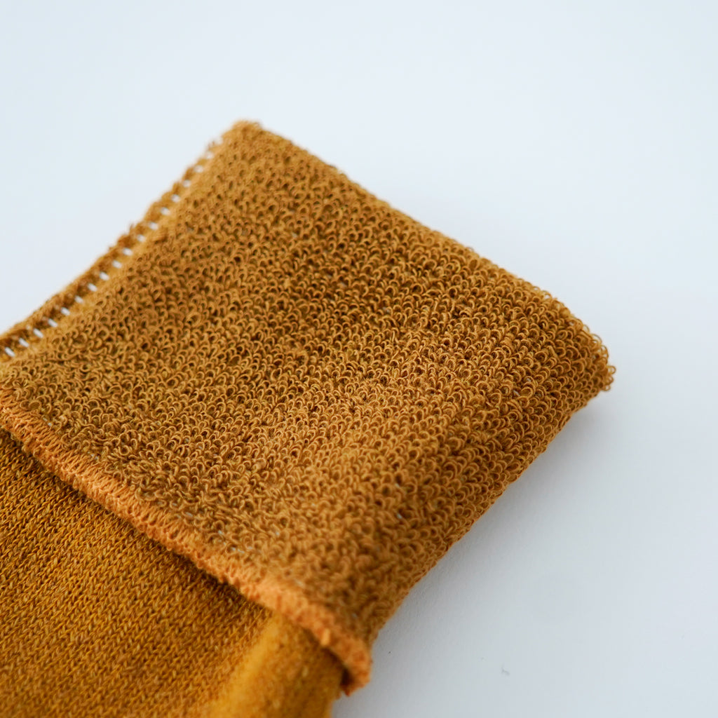 Glück und Gute 五本指「足の肌着」絹と綿 organic cotton