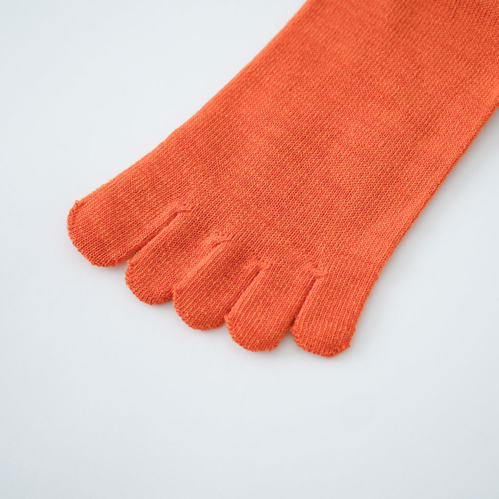 Glück und Gute 五本指「足の肌着」絹と綿 petta