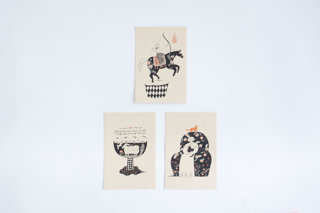 Sanae Sugimoto ポストカードセット(B)