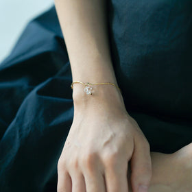 曉 ater ハーキマー ブレスレット