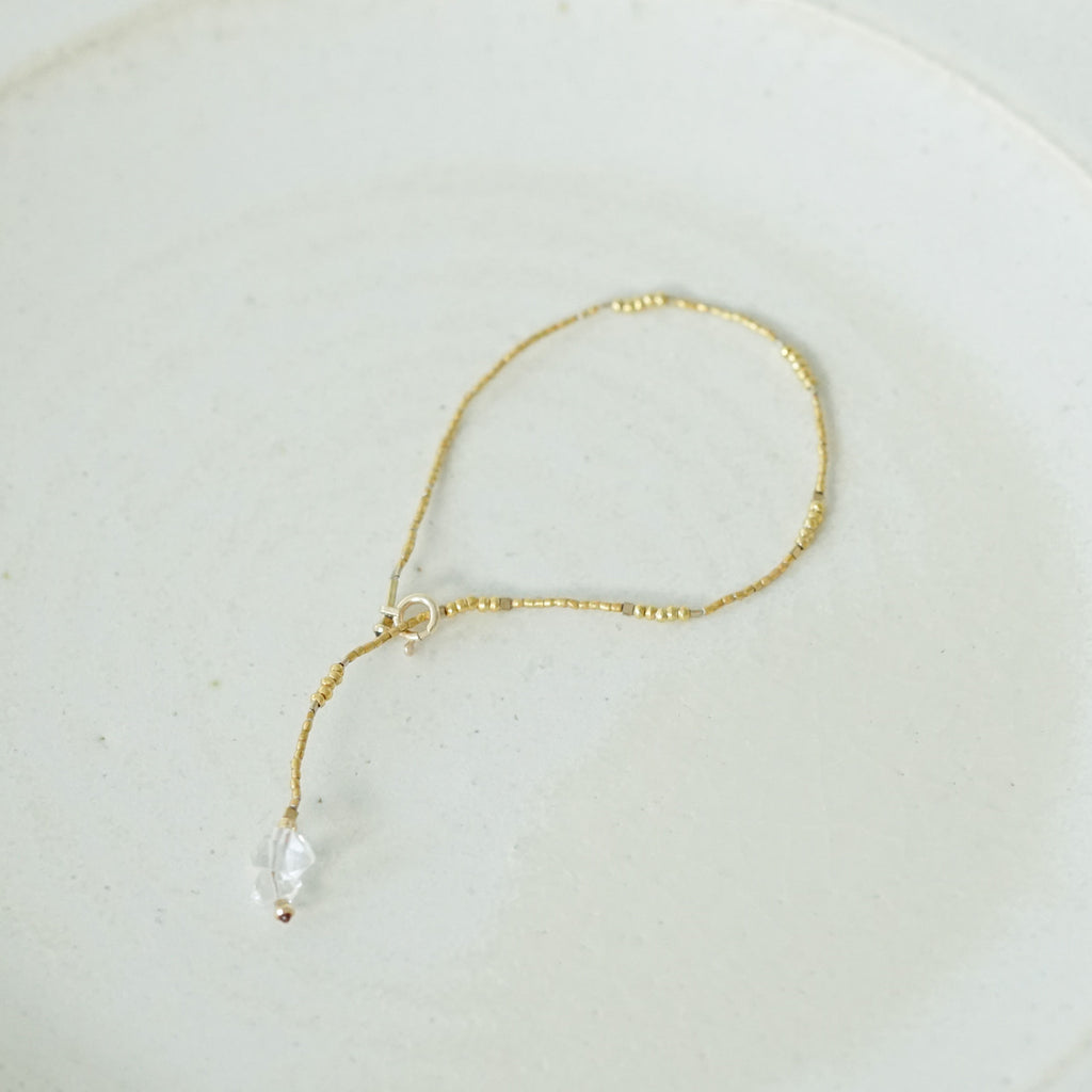 曉 ater ハーキマー ブレスレット