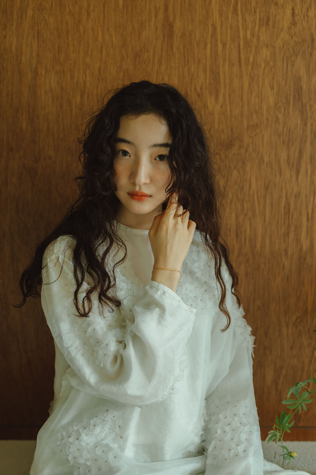 曉 ater トルマリンリング ピンク