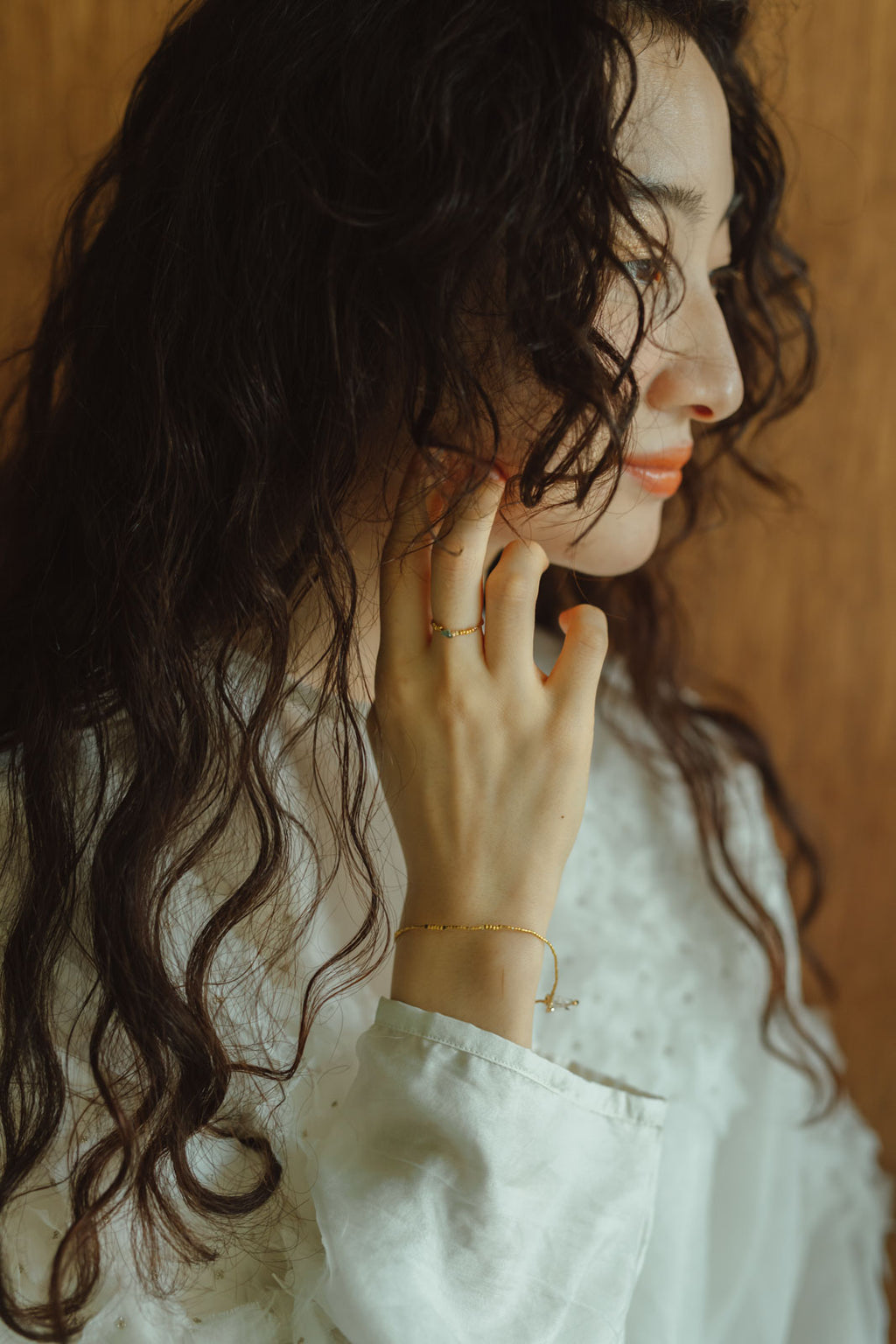 曉 ater ハーキマー ブレスレット