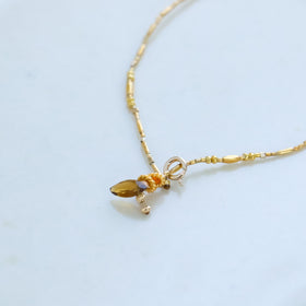 曉 ater アミュレット ブレスレット オレンジ