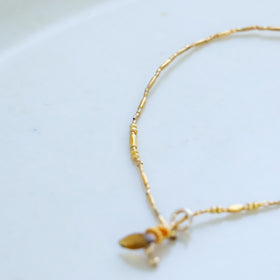 曉 ater アミュレット ブレスレット オレンジ