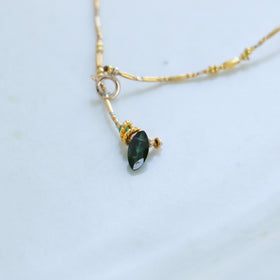 曉 ater アミュレット ブレスレット グリーン