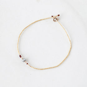 曉 ater タヒチ シルバー ブレスレット