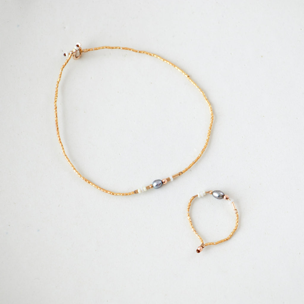 曉 ater タヒチ シルバー リング