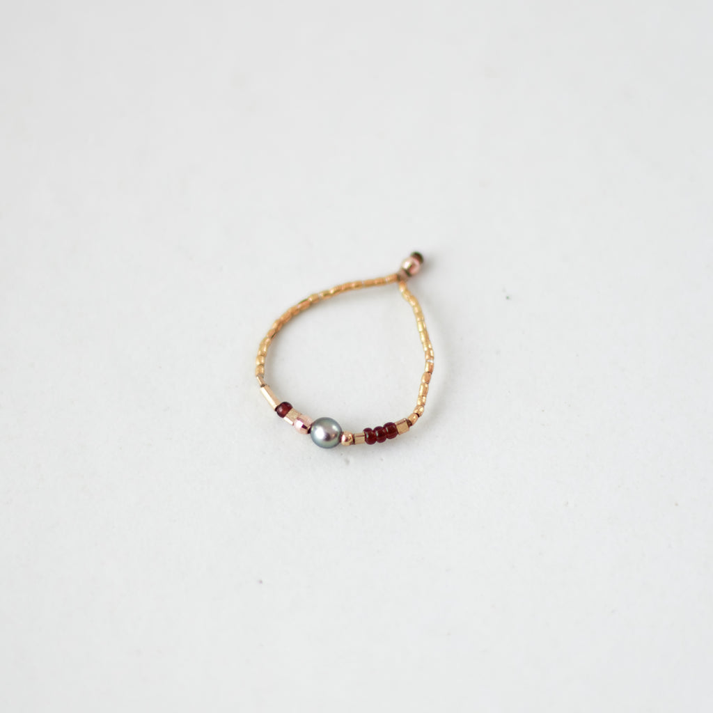 曉 ater タヒチ シルバー リング