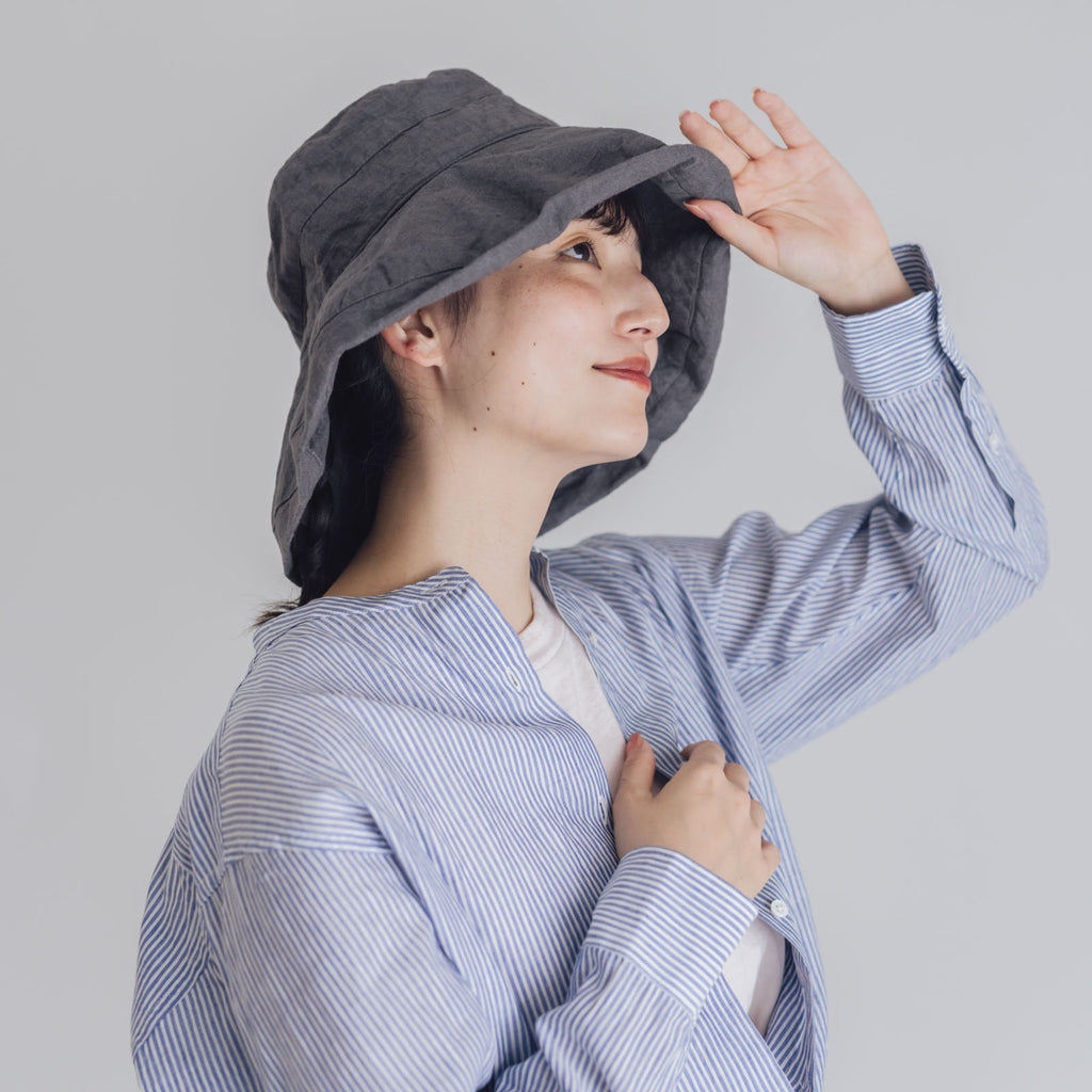 【SALE】 HAND ROOM WOMENS カシュクール2wayシャツ