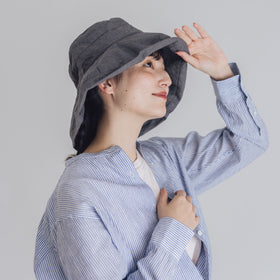 【SALE】 HAND ROOM WOMENS カシュクール2wayシャツ