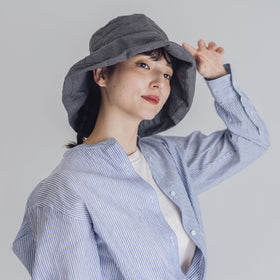 【SALE】 HAND ROOM WOMENS カシュクール2wayシャツ