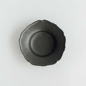 Awabi ware 輪花中深皿