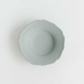 Awabi ware 輪花中深皿