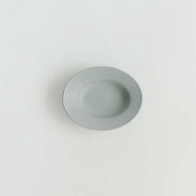 Awabi ware 楕円小皿