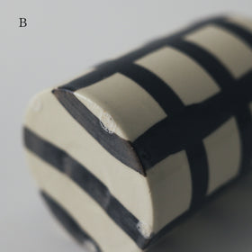 CANASA フラワーベース 格子柄