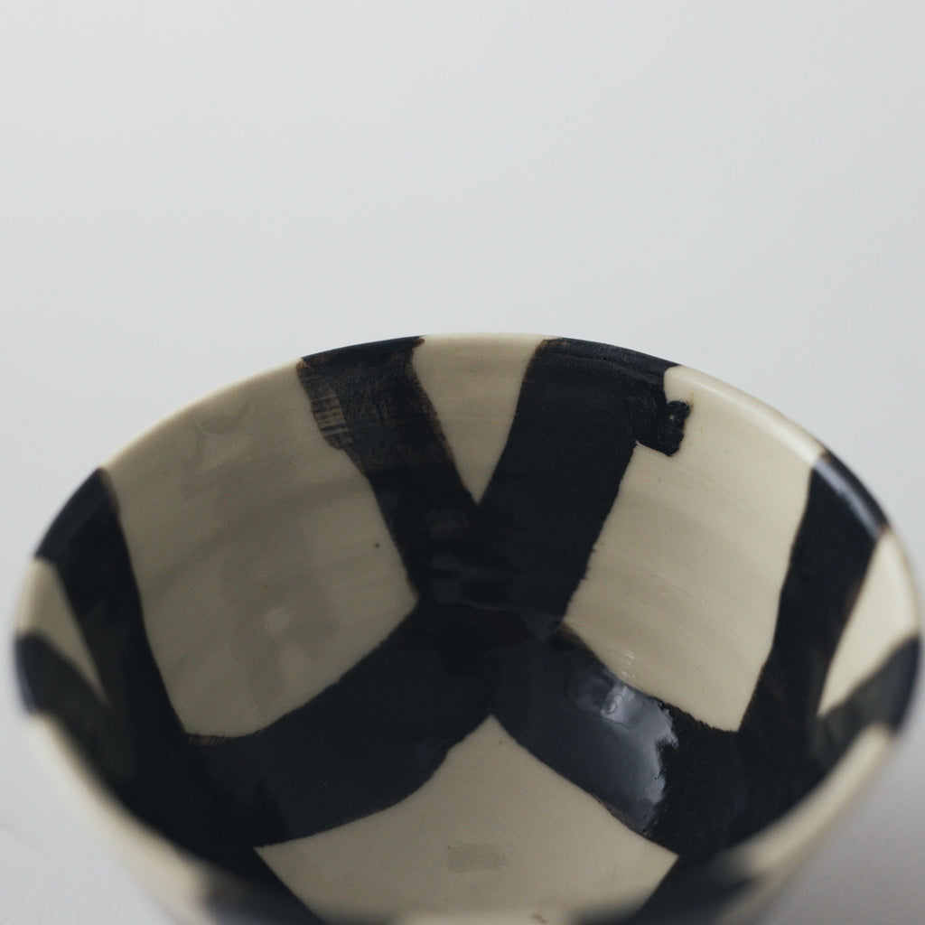 CANASA 飯茶碗 格子柄