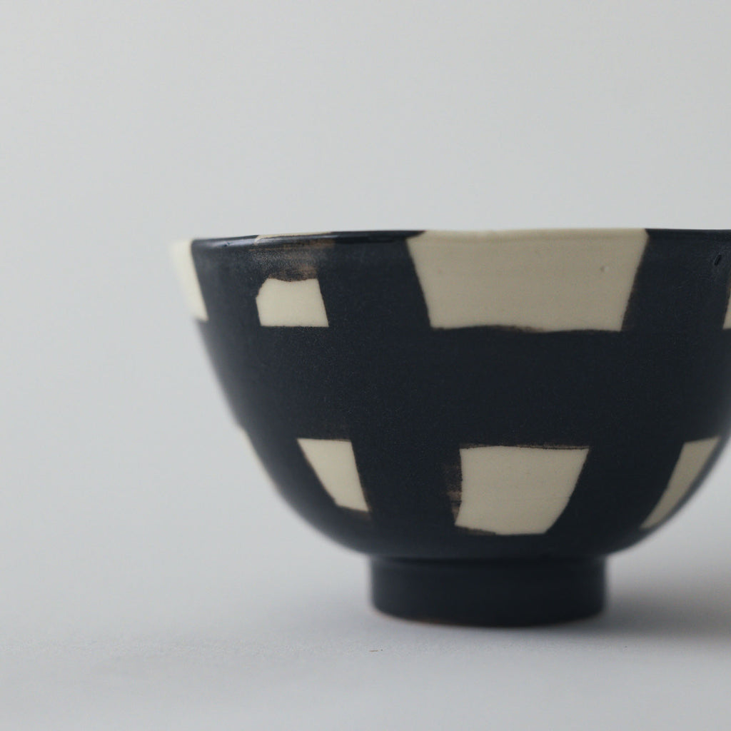 CANASA 飯茶碗 格子柄