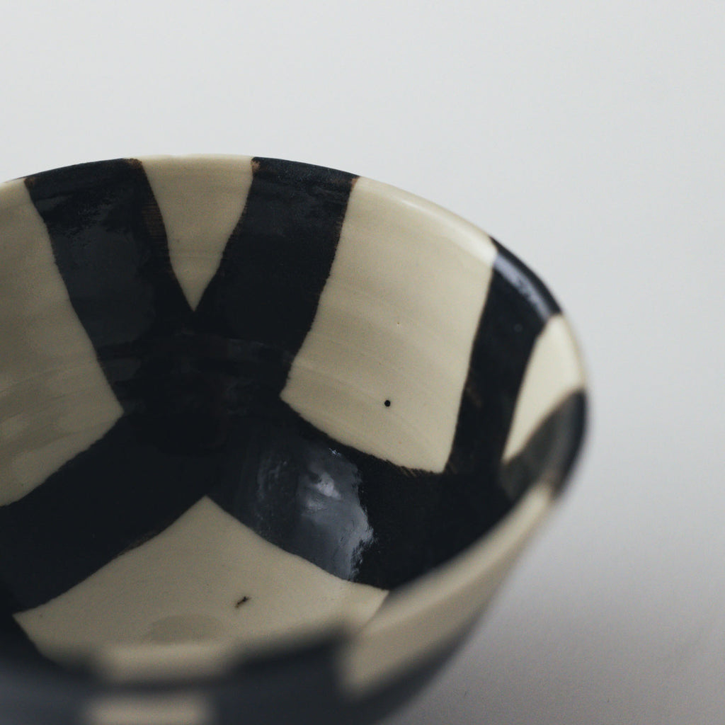 CANASA 飯茶碗 格子柄