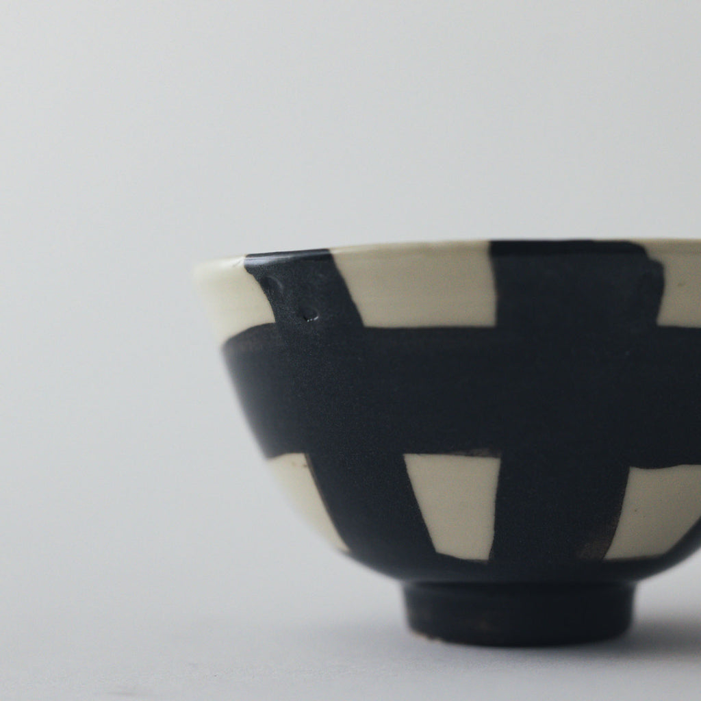 CANASA 飯茶碗 格子柄