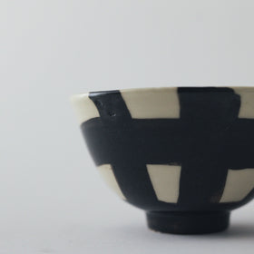 CANASA 飯茶碗 格子柄