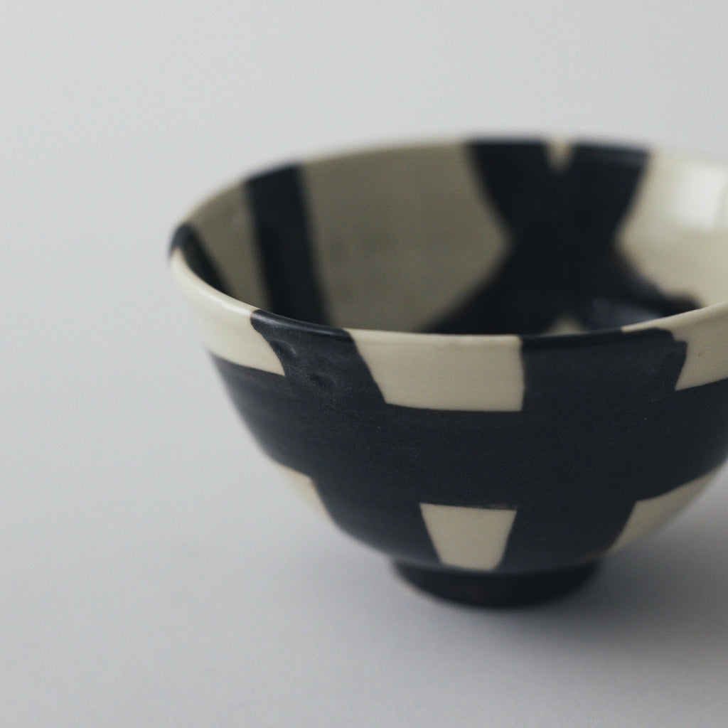 CANASA 飯茶碗 格子柄