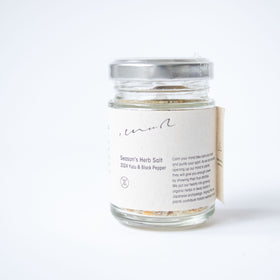 心に風 季節のハーブソルト 2026 Yuzu & Black Pepper *