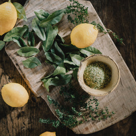 心に風 季節のハーブソルト 2026 Lemon & Laurier *