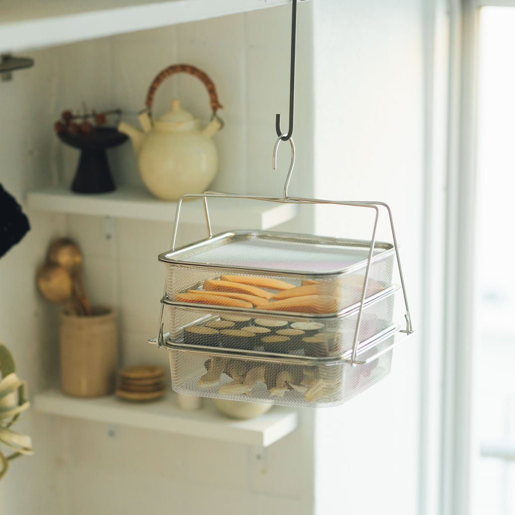 家事問屋 干しかごと上段ザル