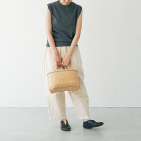 竹聲館 ござ目編みバスケット ピッコロ