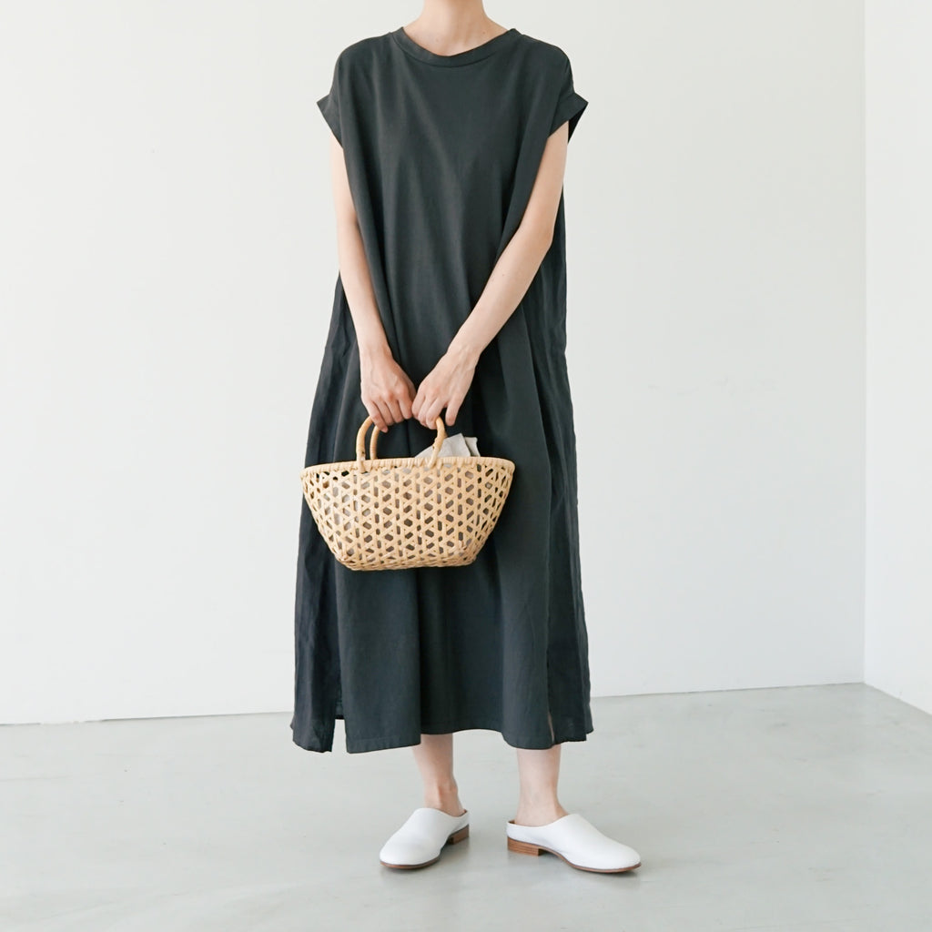 竹聲館 亀甲くずし手付きバスケット