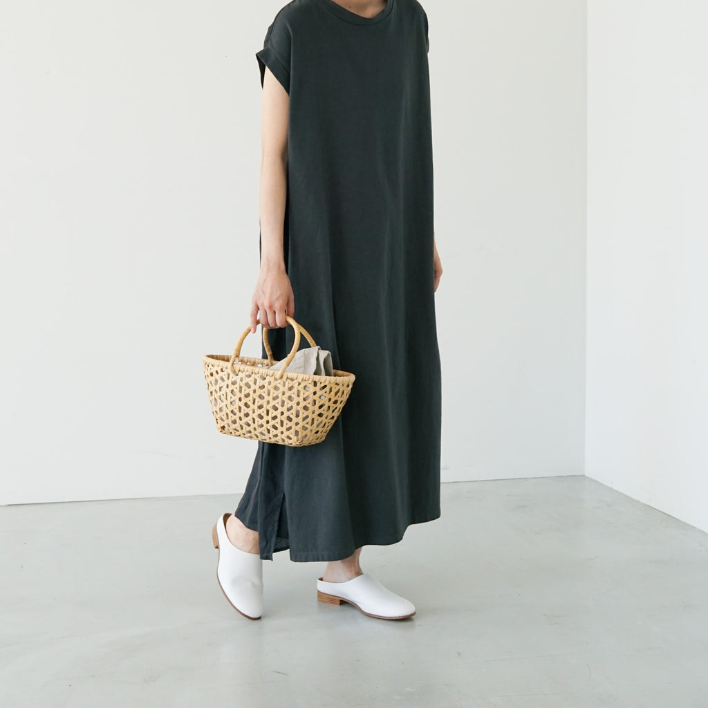 竹聲館 亀甲くずし手付きバスケット