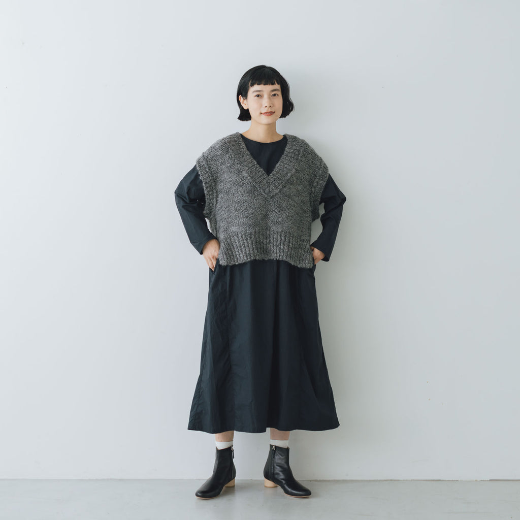 comm. arch. ハンドフレームド チャンキーベスト